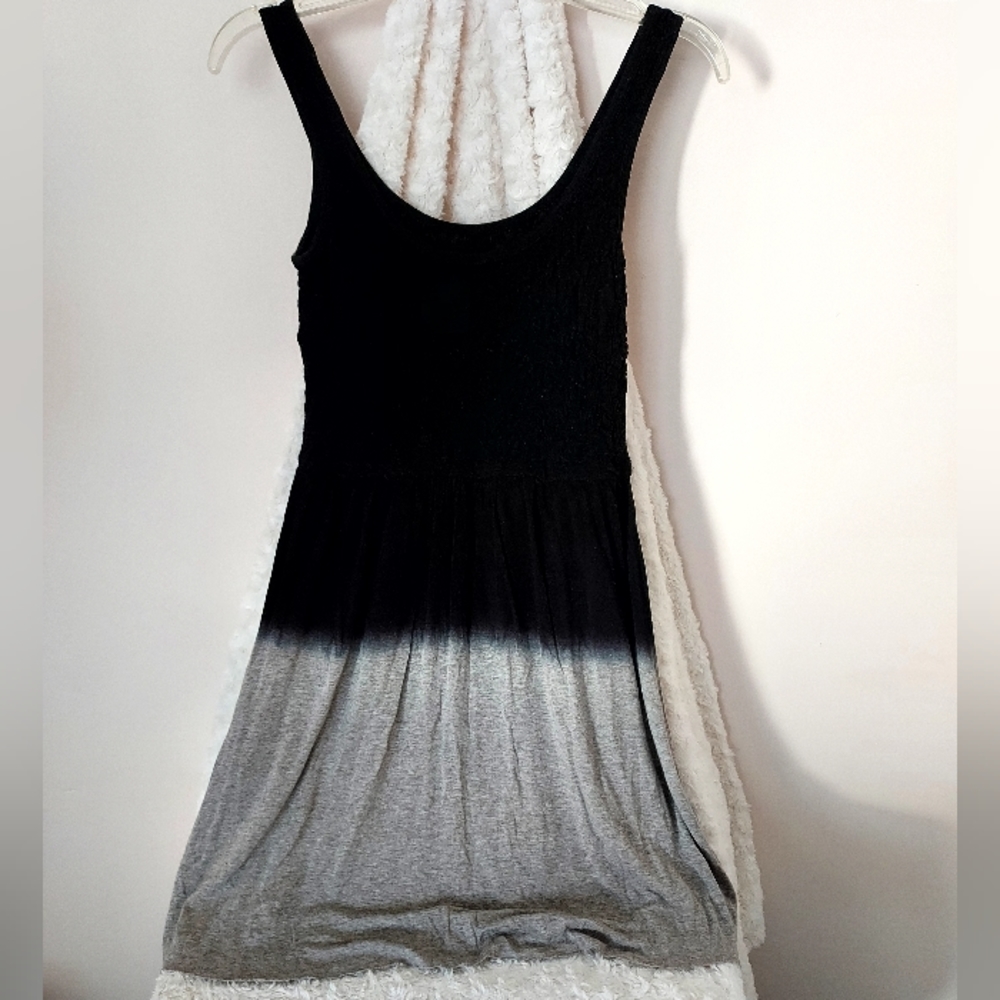 Bailey 44 from Anthropologie Black Ombre dress Small Moody Casual Comfy